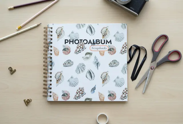 Comprar Scrapbook Album Foto 26X26 cm 40 Paginas Underwater 