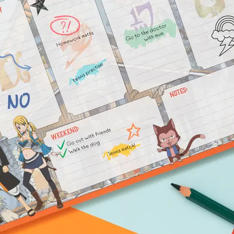 Comprar Bloc Planificador Semanal A4 Fairy Tail 