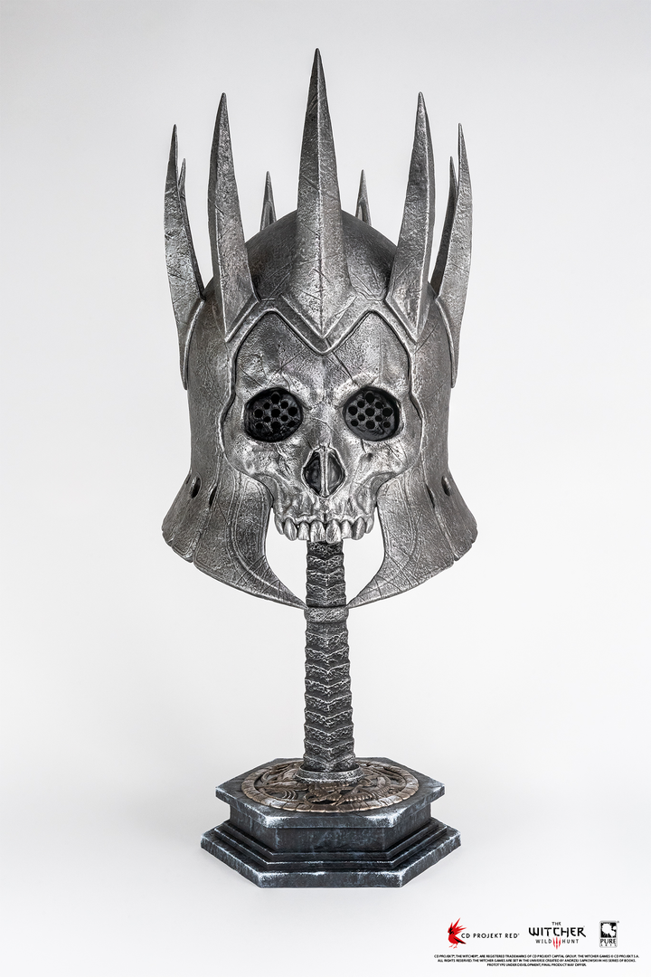 Réplica eredin helmet the witcher 3: wild hunt escala 1:1