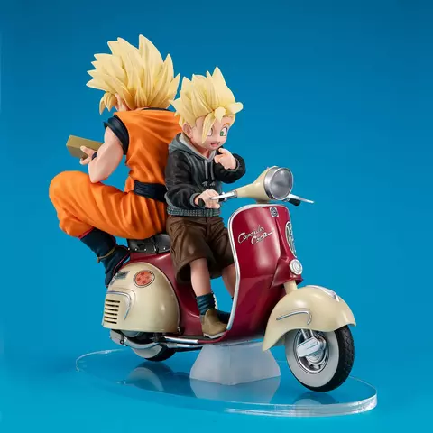 Reservar Diorama Son Goku SS y Son Gohan SS Moto Dragon Ball Z Megahouse Dioramas y escenarios Estándar