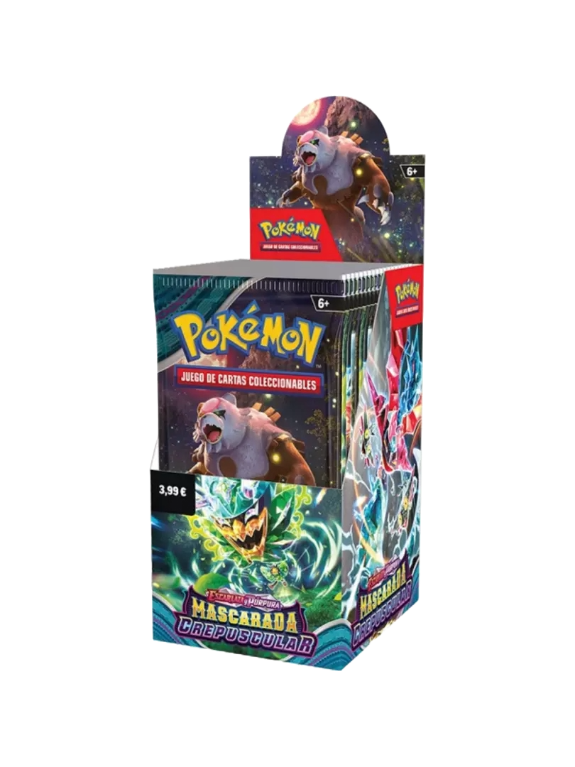 Pokemon TCG Booster Box Display (36 Unidades) SV06 Mascarada Crepuscular Español