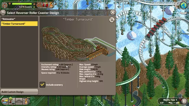 Reservar Roller Coaster Tycoon Classic Switch Estándar screen 4