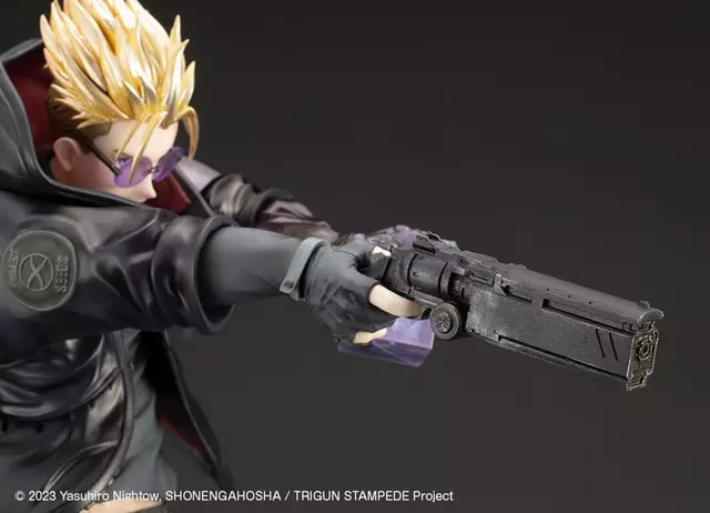 Reservar Figura Vash the Stampede Trigun Stampede Black Ver. 1/7 Kotobukiya Figuras Limitada