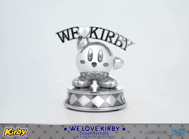 Reservar Figura Metálica Kirby We Love Kirby Edición Plata First 4 Figures Figuras