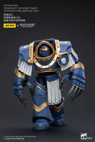 Reservar Figura Terminator Lightning Claws Ultramarines Warhammer JoyToy Figuras Estándar