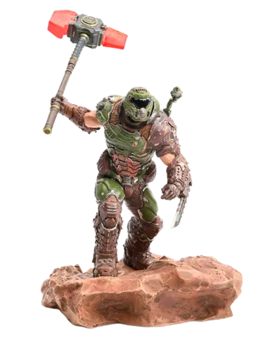 Estatua Doom Slayer Doom Eternal 16 cm DevPlus