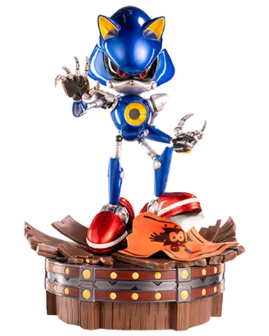 Estatua de Resina Metal Sonic The Steel Nemesis Sonic The Hedgehog 37.5 cm First 4 Figures