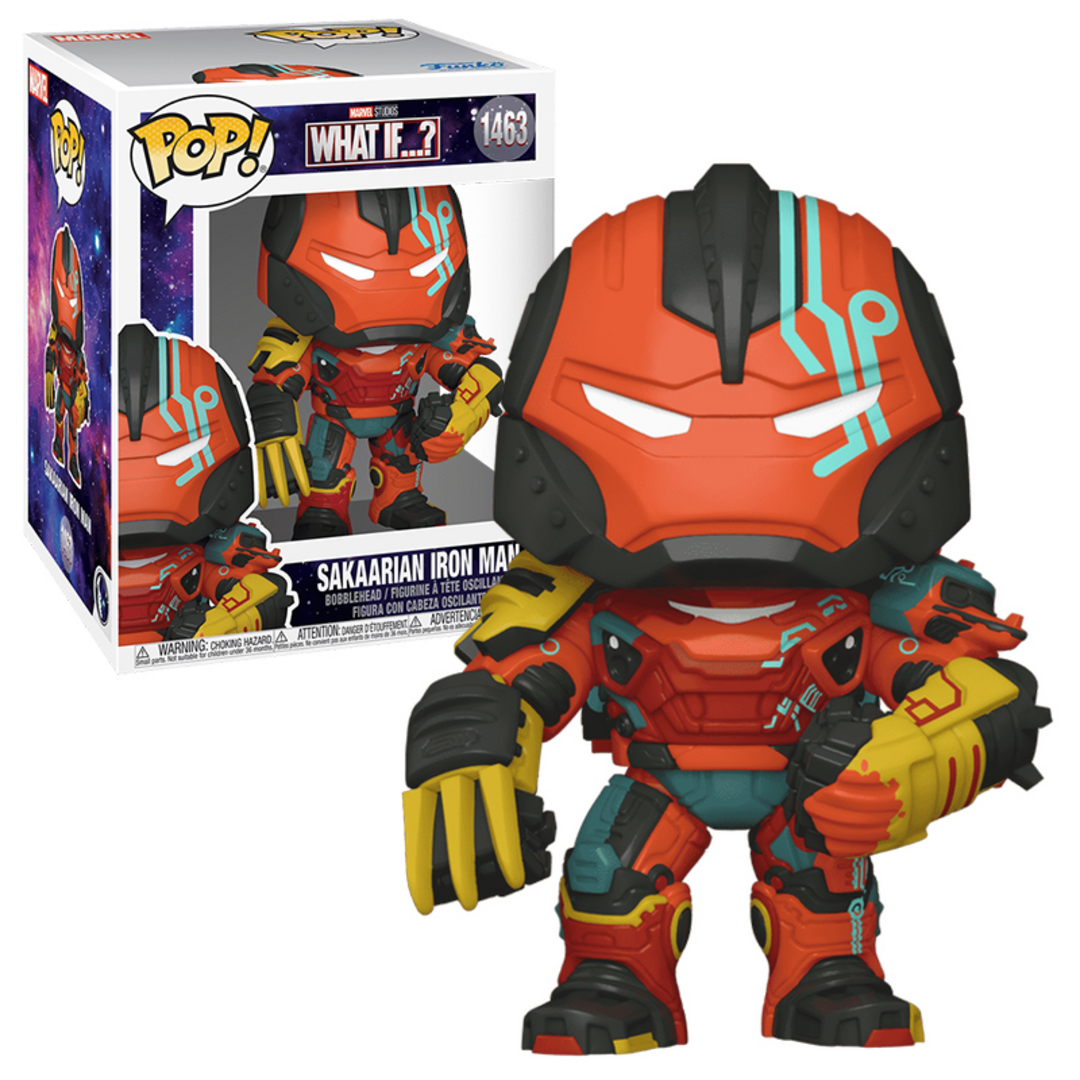 What if...? oversized pop! animation vinyl figura sakaarian iron man 15 cm