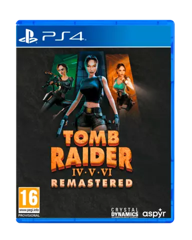 Tomb Raider Remastered Starring Lara Croft IV-VI