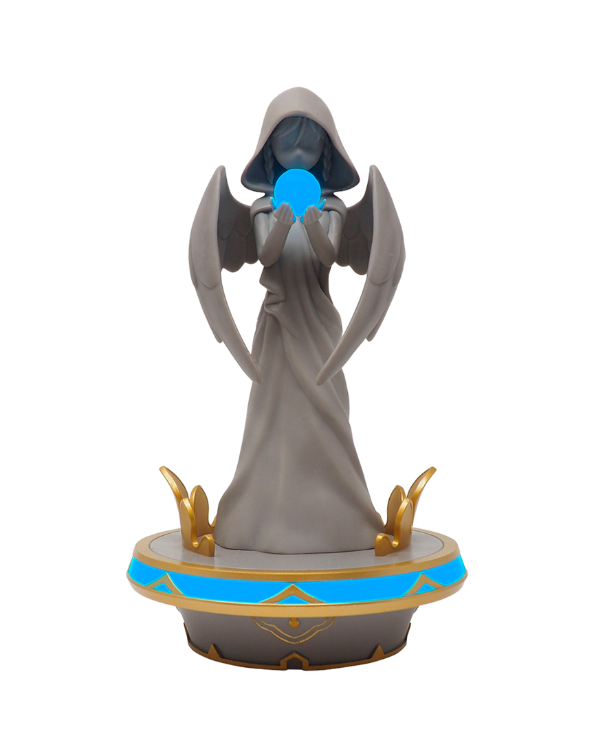 Lámpara led mondstadt statue of the seven genshin impact neamedia icons 21 cm
