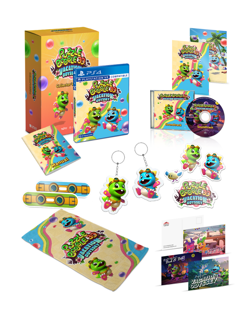 Puzzle bobble 3d: vacation odyssey collector's edition