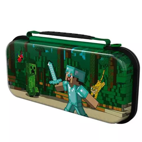 Comprar Funda Travel Case Minecraft Forest Battle Switch