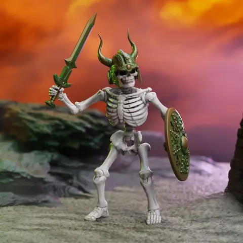 Reservar Figura Undead Skeletal Guardian Immortal Champions Boss Fight Studio Figuras Estándar