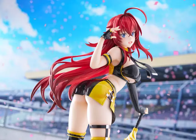 Reservar Figura Rias Gremory Highschool DxD Race Queen Ver. Edición Limitada 1/3.5 Golden Head Figuras Estándar