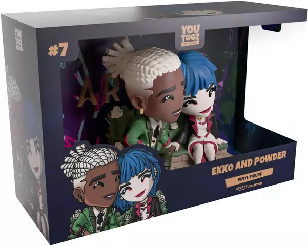 Reservar Pack 2 Figuras Ekko y Powder Arcane Youtooz Figuras Estándar