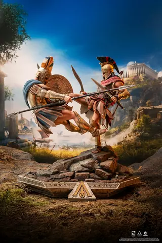 Reservar Diorama Resina Alexios Assassin's Creed: Odyssey Spartan Kick 1/6 Pure Arts Dioramas y escenarios