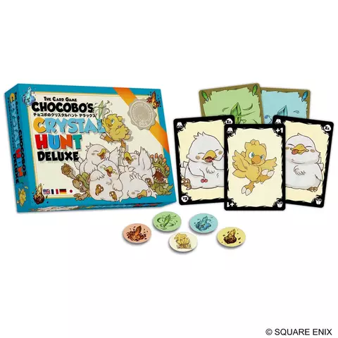 Reservar Juego de Mesa Final Fantasy Chocobo's Crystal Hunt Deluxe Square Enix Deluxe