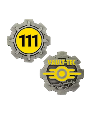 Réplica Moneda Vault 111 Fallout Edición Limitada Fanattik