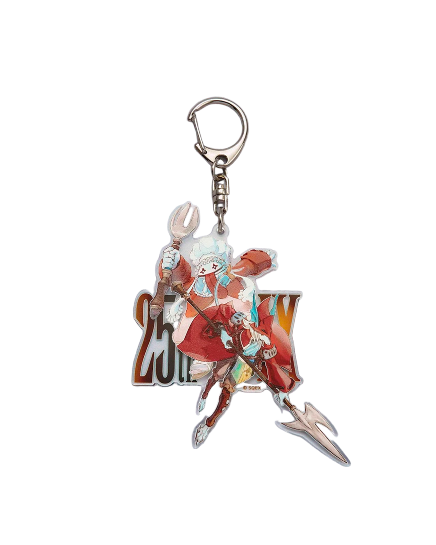 Llavero Acrílico Quina y Freija Final Fantasy IX 25th Anniversary Square Enix 7cm