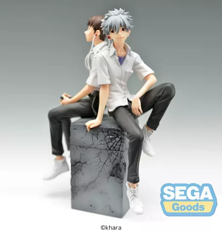 Reservar Figura Kaworu Nagisa Evangelion Shinji & Kaworu Kaworu Ver. Luminasta Sega 17cm Figuras Estándar
