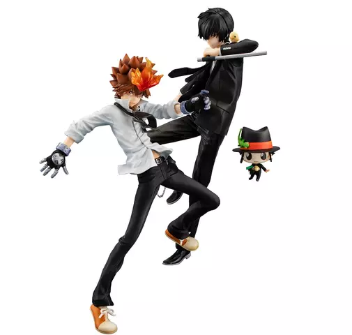 Reservar Pack Figuras Tsunayoshi Sawada & Kyoya Hibari & Reborn Katekyo Hitman Reborn! Megahouse 21cm Figuras