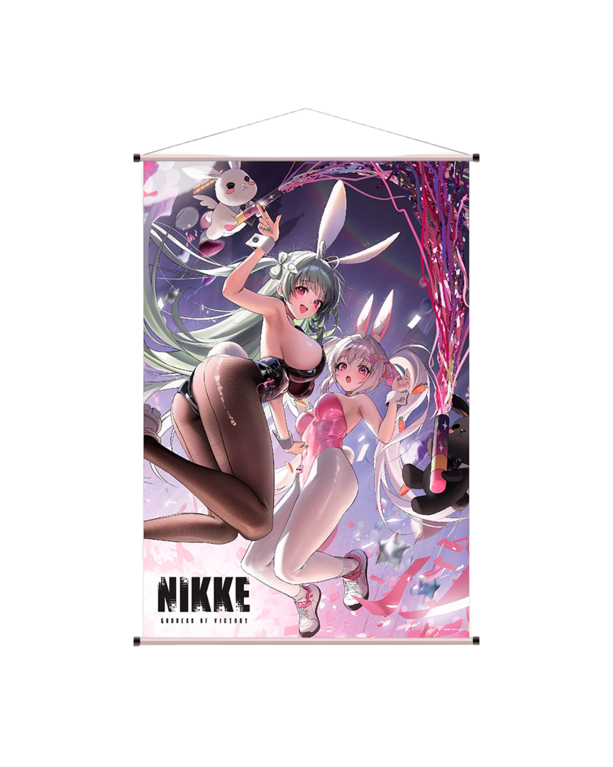 Póster de tela soda & alice goddess of victory nikke sakami merchandise 60x90cm