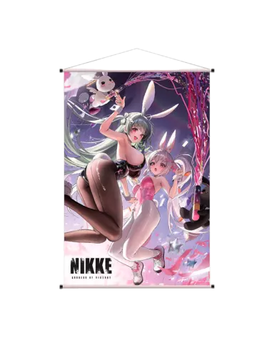 Póster de Tela Soda & Alice Goddess of Victory Nikke Sakami Merchandise 60x90cm