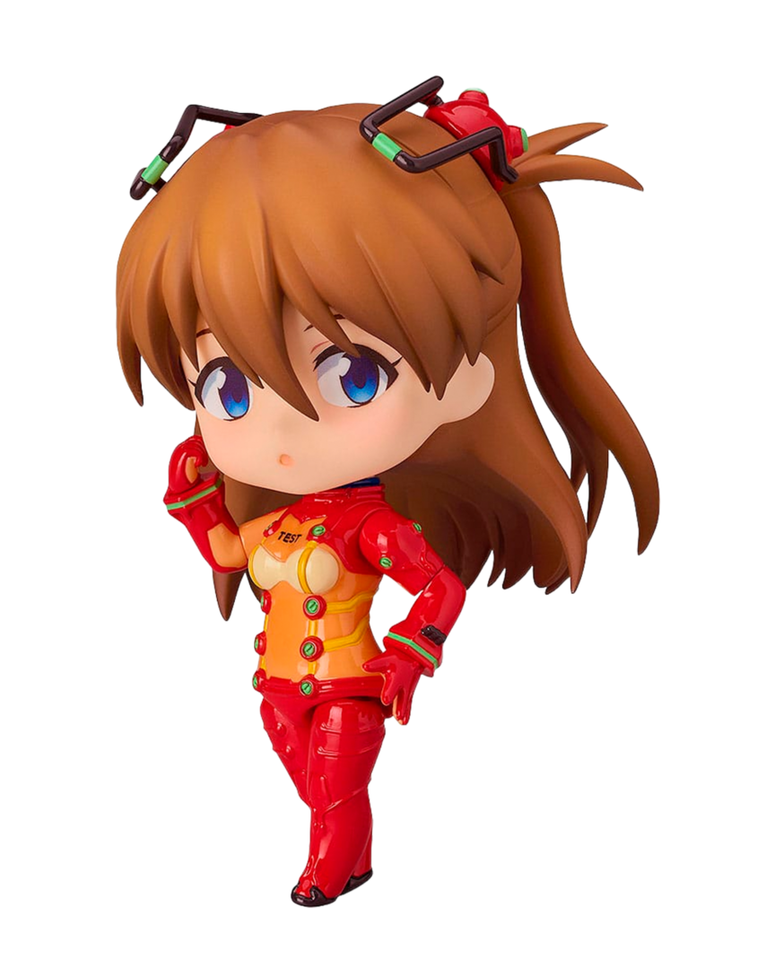 Figura shikinami asuka langley neon genesis evangelion: 2.0 test suit ver. nendoroid