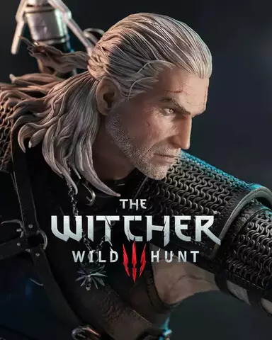 Diorama Resina Geralt VS Eredin The Witcher 3: Wild Hunt 1/7 Pure Arts