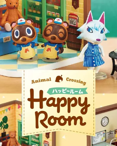 Pack 6 Figuras Animal Crossing Happy Room Re-Ment