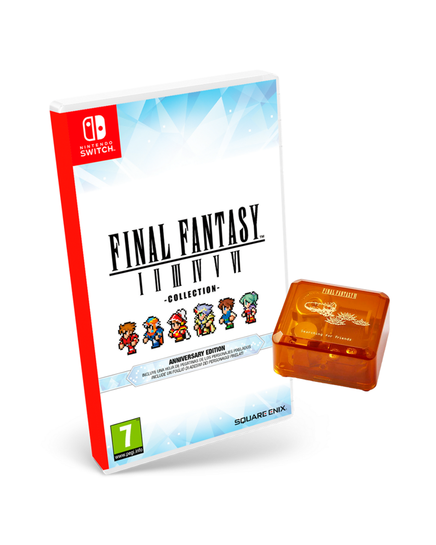 Final Fantasy I-VI Collection Edición Aniversario + Caja de Música Final Fantasy VI Searching for Friends