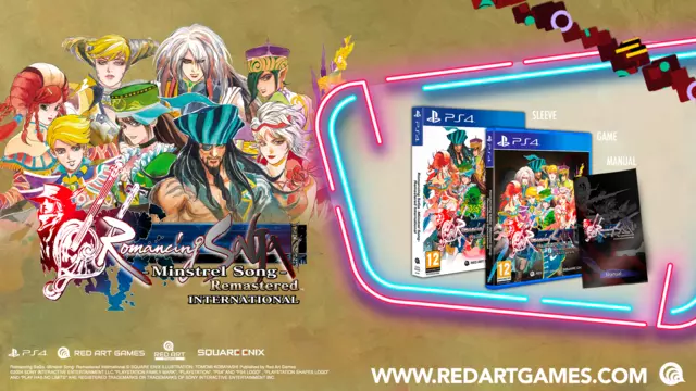 Reservar Romancing Saga Minstrel Song Remastered Edición International PS4 Estándar