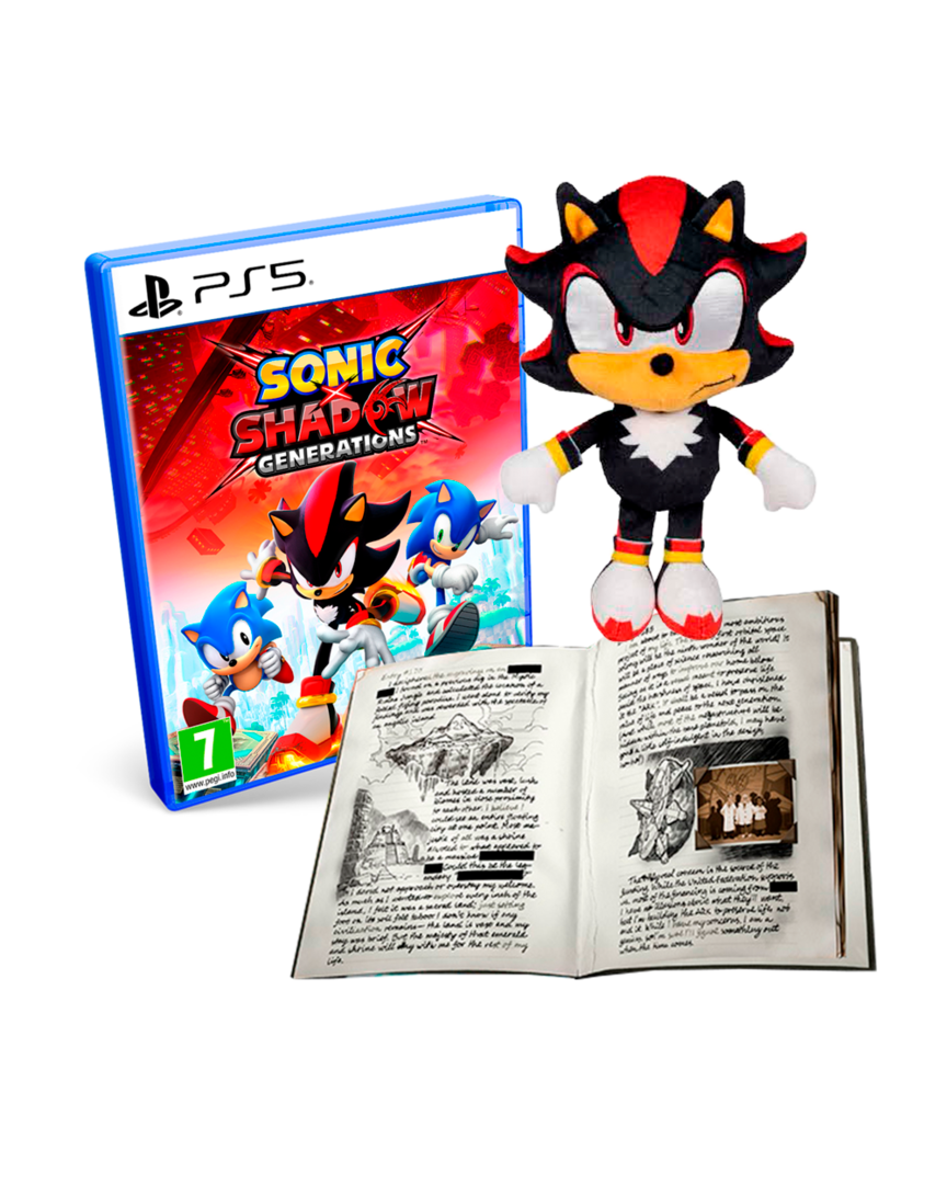 Sonic x Shadow Generations + Peluche Shadow