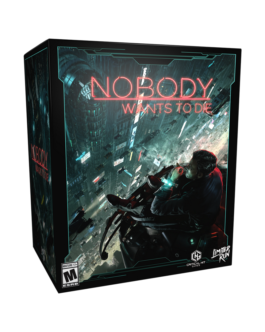 Nobody Wants to Die (Collector's Edition) LRG - Imp USA