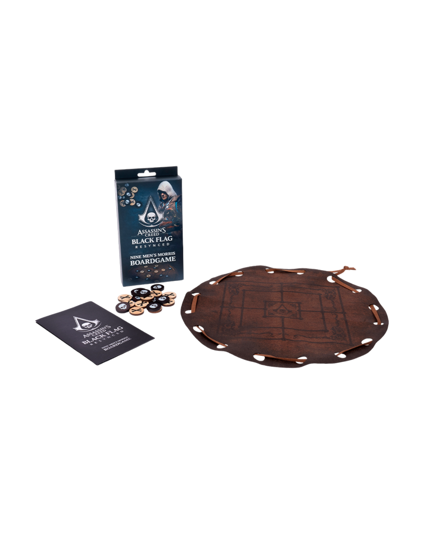 Juego de mesa nine men's morris assassin's creed: black flag resynced