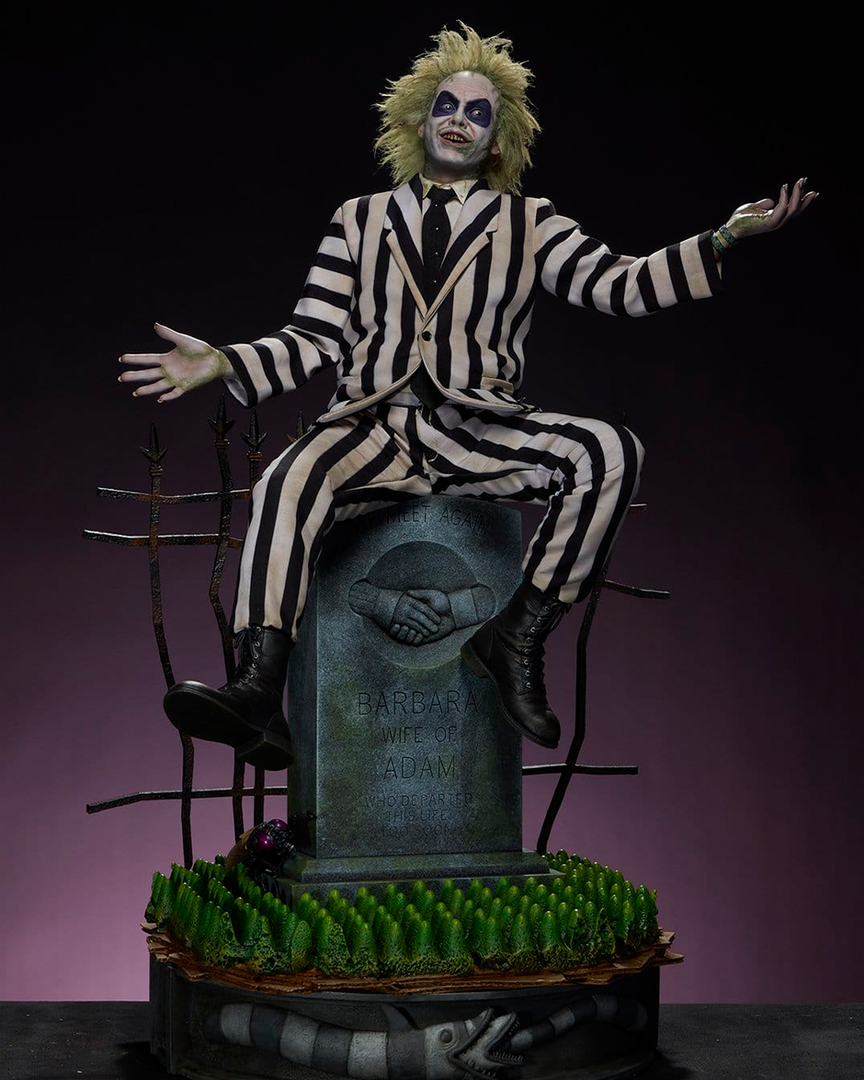 Estatua beetlejuice premium format sideshow collectibles