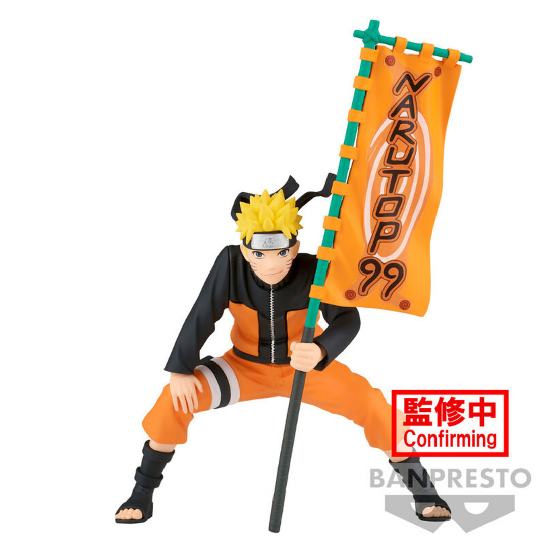 Banpresto Figura de Acción Naruto Uzumaki Naruto Narutop99, 11 cm, Multicolor, BP88868P