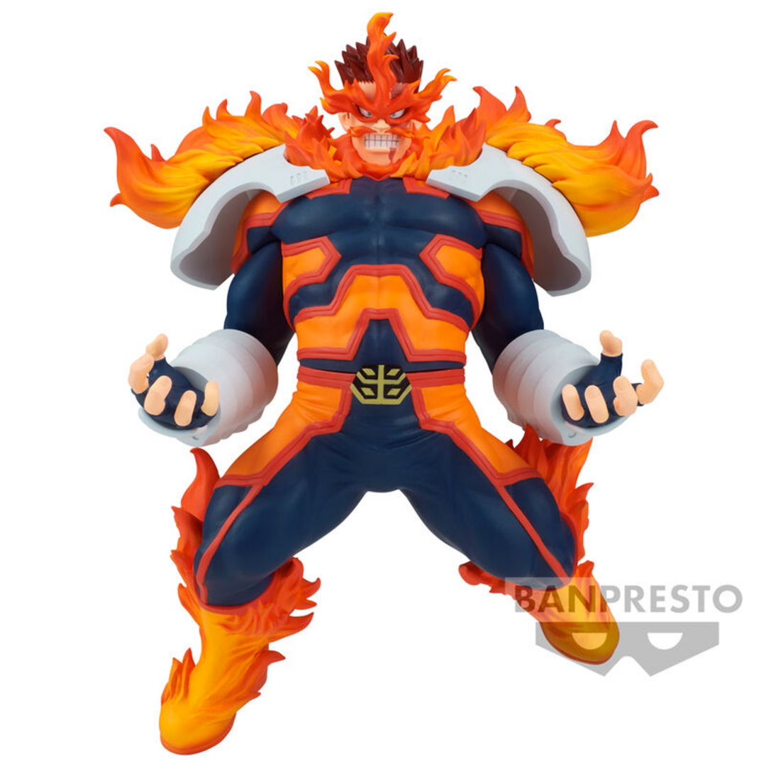 Banpresto Figura de Acción Endeavor - My Hero Academia The Amazing Heroes Plus Vol.3, 17 cm, BP88690P Multicolor. Estatua Coleccionable, Ideal para Fans del Anime y héroes.