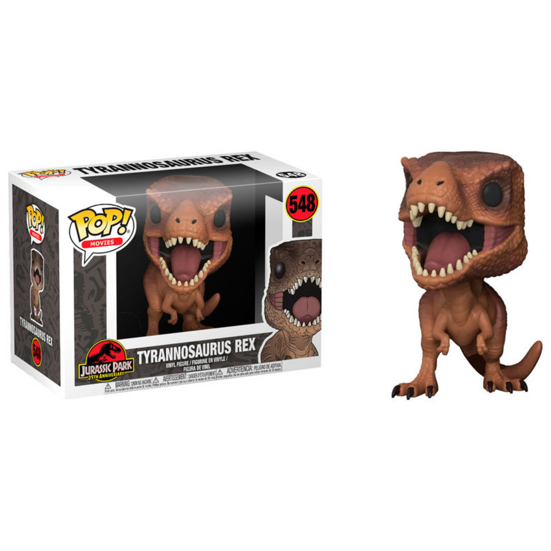 Funko Pop! Movies: Jurassic Park - Tyrannosaurus - Figura de Vinilo Coleccionable - Idea de Regalo- Mercancia Oficial - Juguetes para Niños y Adultos - Movies Fans - Muñeco para Coleccionistas