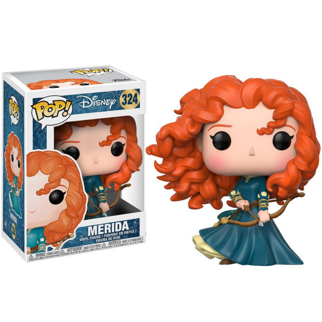Funko Pop! Disney: Brave - Merida - (New) - Indomable - Figura de Vinilo Coleccionable - Idea de Regalo- Mercancia Oficial - Juguetes para Niños y Adultos - Movies Fans - Muñeco para Coleccionistas