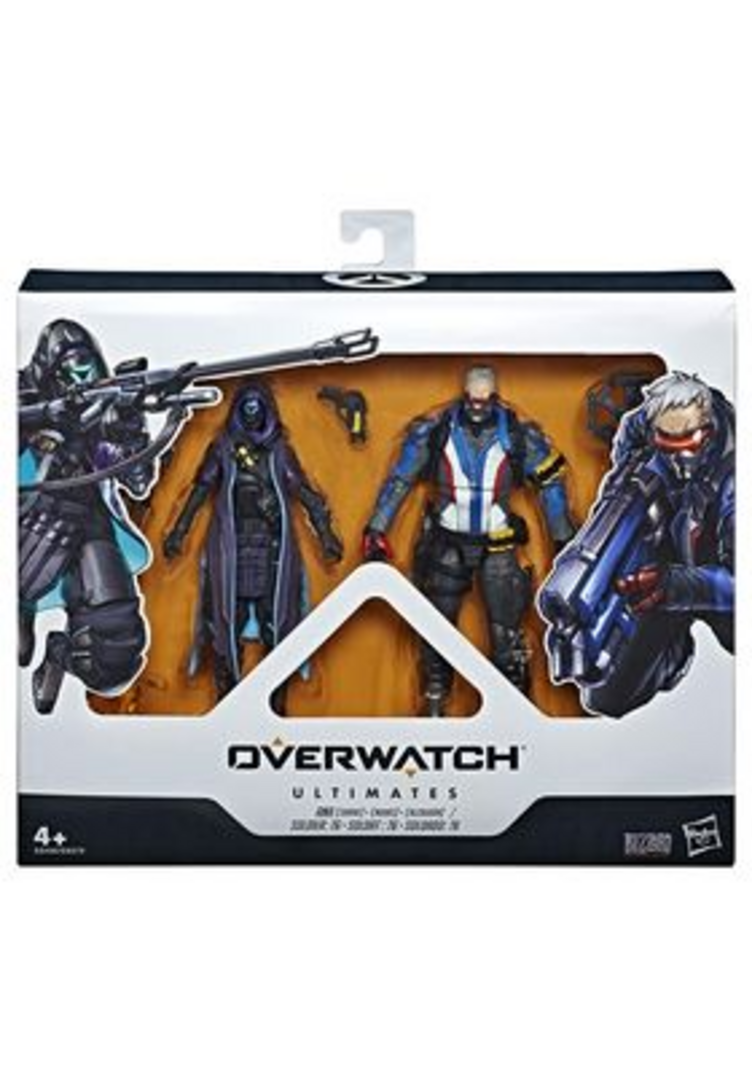 Ana amari & soldier 76 set 2 fig. 15 cm overwatch ultimates