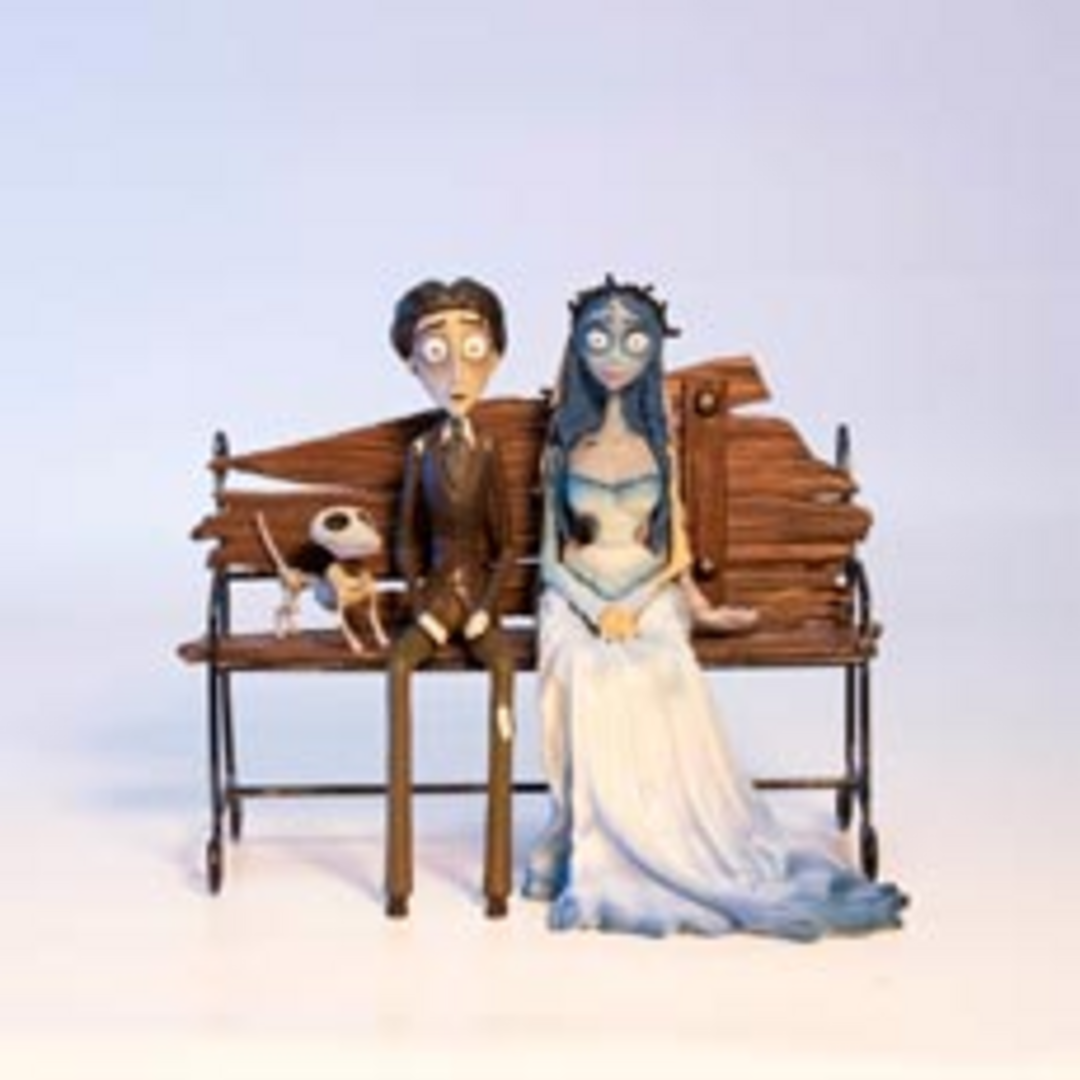 SD toys Corpse Bride Set Novia Cadaver, Victor Van Dort y Emily, Figura Escala 1/10, Multicolor (SDTWRN89688)