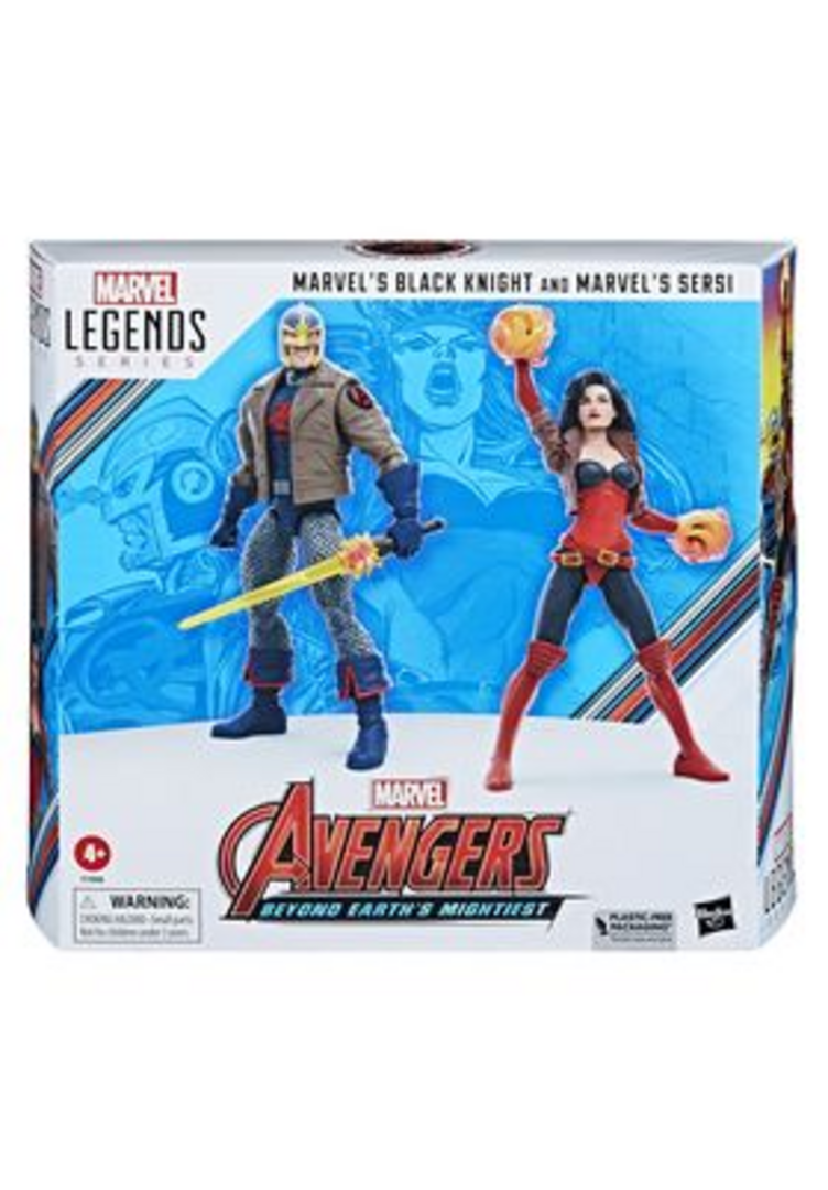 Black Knight & Sersi Set 2 Fig. 15 cm Marvel Legends Series
