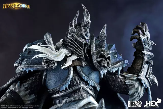 Reservar Estatua The Lich King Hearthstone 1/10 HEX Collectibles Figuras Estándar