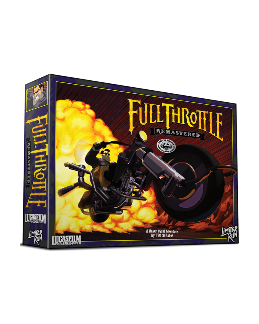 Full Throttle Remastered (Collector's Edition) - Limited Run Imp USA