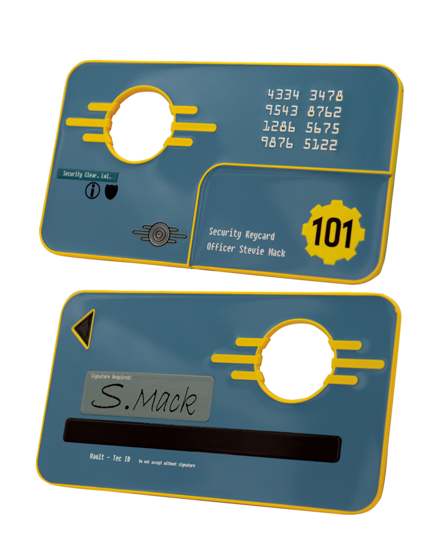 Réplica llave de seguridad vault 101 fallout 3 edición limitada fanattik