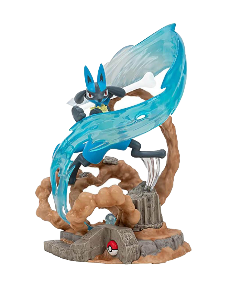 Figura lucario pokémon deluxe select