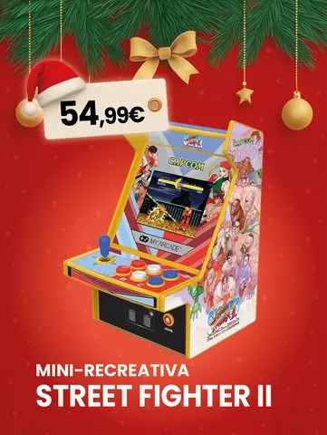 Mini Arcade Street Fighter 2