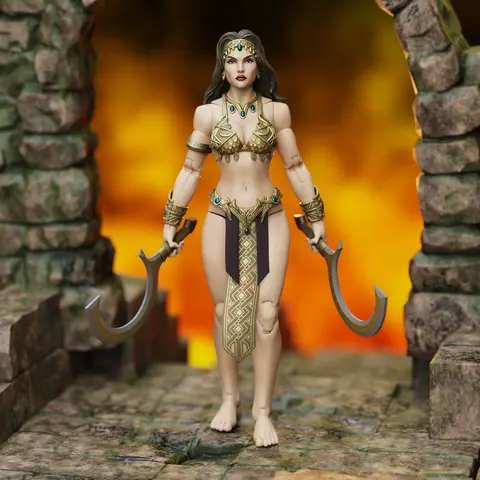 Reservar Figura Bëlith Queen of the Black Coast Conan el Bárbaro Epic H.A.C.K.S. 1/12 Boss Fight Studio Figuras Estándar