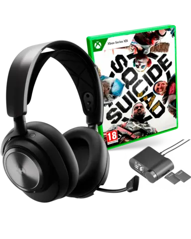 Auriculares Gaming Arctis Nova Pro X Inalámbricos Steelseries + Suicide Squad: Kill the Justice League